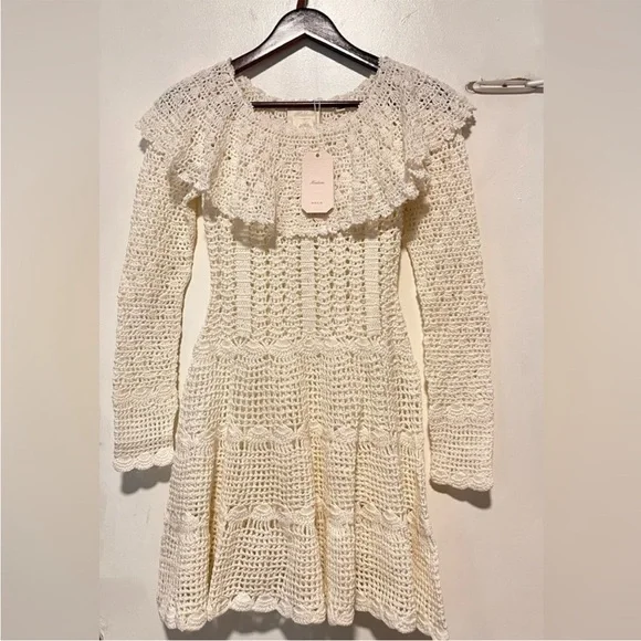 DÔEN Capucine Pearl Heirloom Dress NEW NWT - Picture 4 of 5